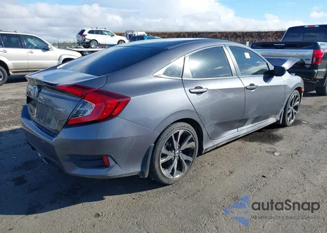 2021 Honda Civic Sport from USA, damaged, VIN 2HGFC2F85MH529425